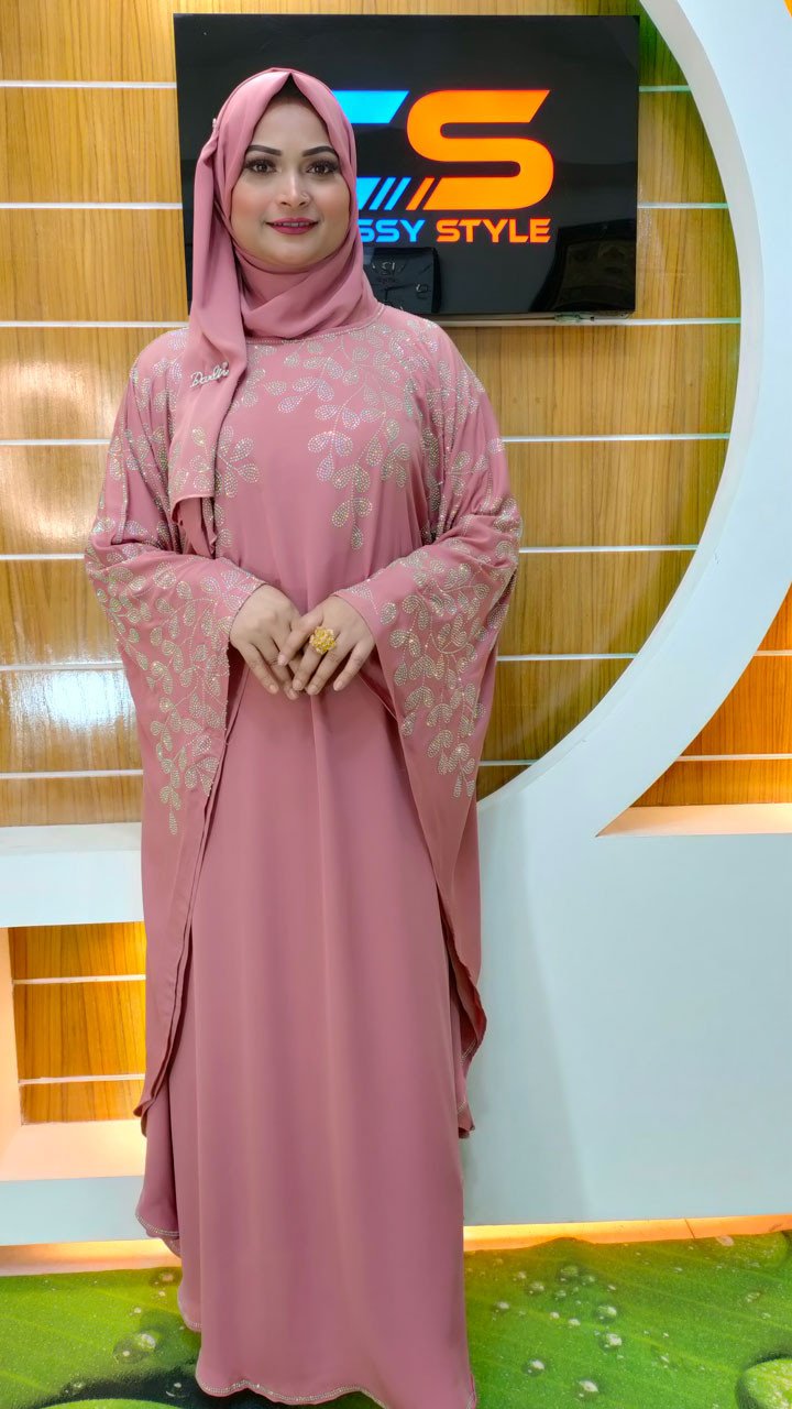 Exclusive Bonolota Party Abaya Misty