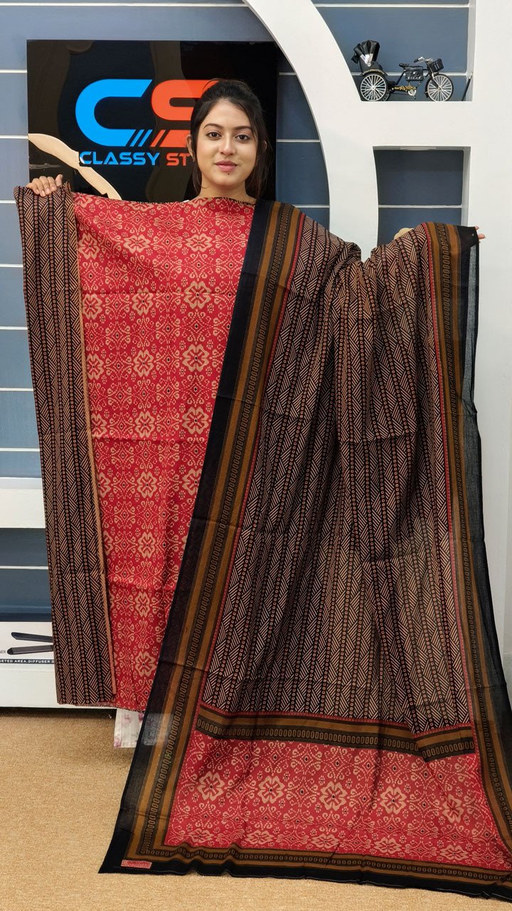 New Jaipuri Patel Pure Cotton Three Piece Set