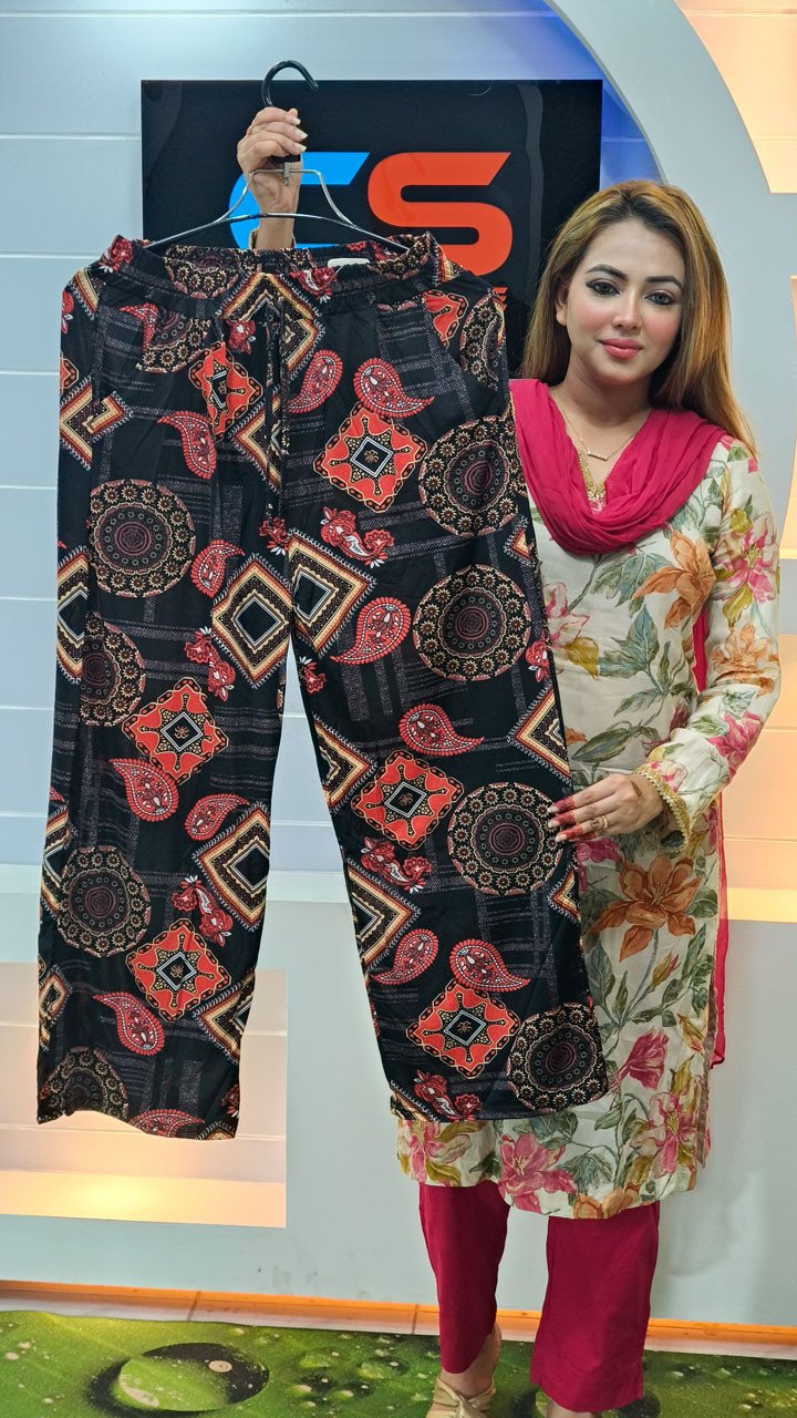 New Chinese Premium Quality Print Plazo