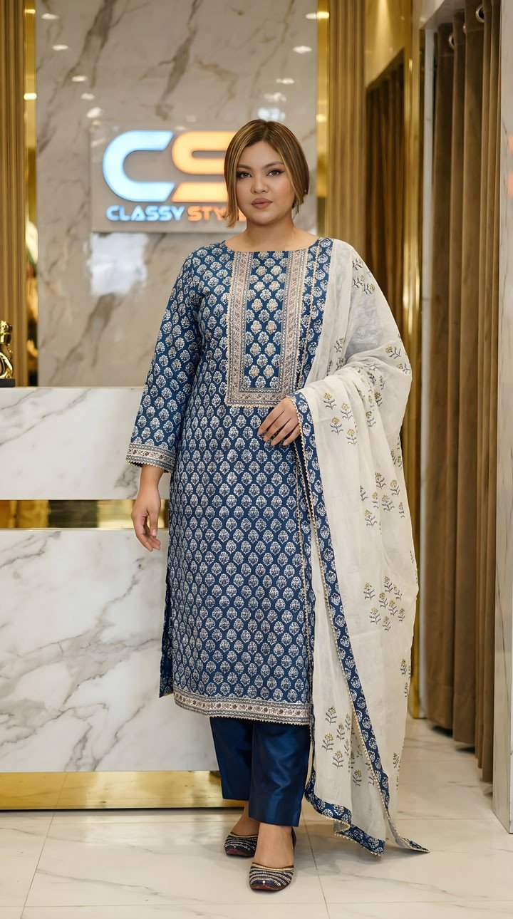 Boutique Cotton Three Piece Set