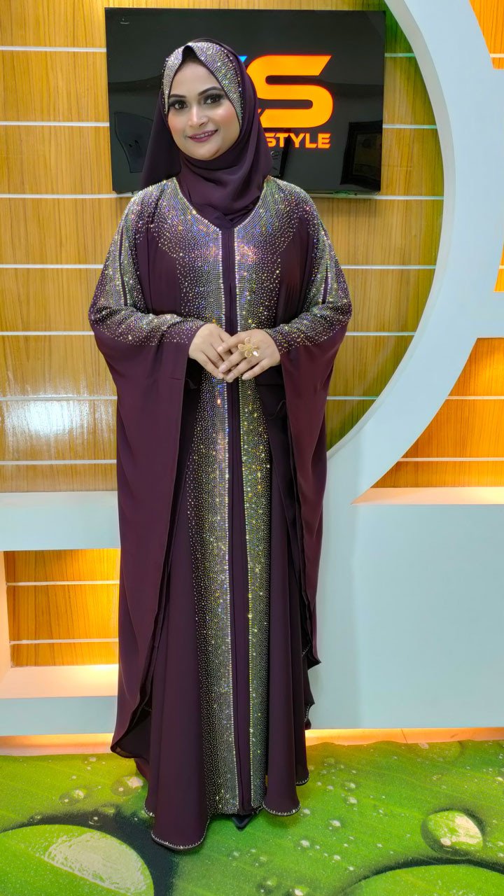 Exclusive Party Stone Abaya V1 Koliza