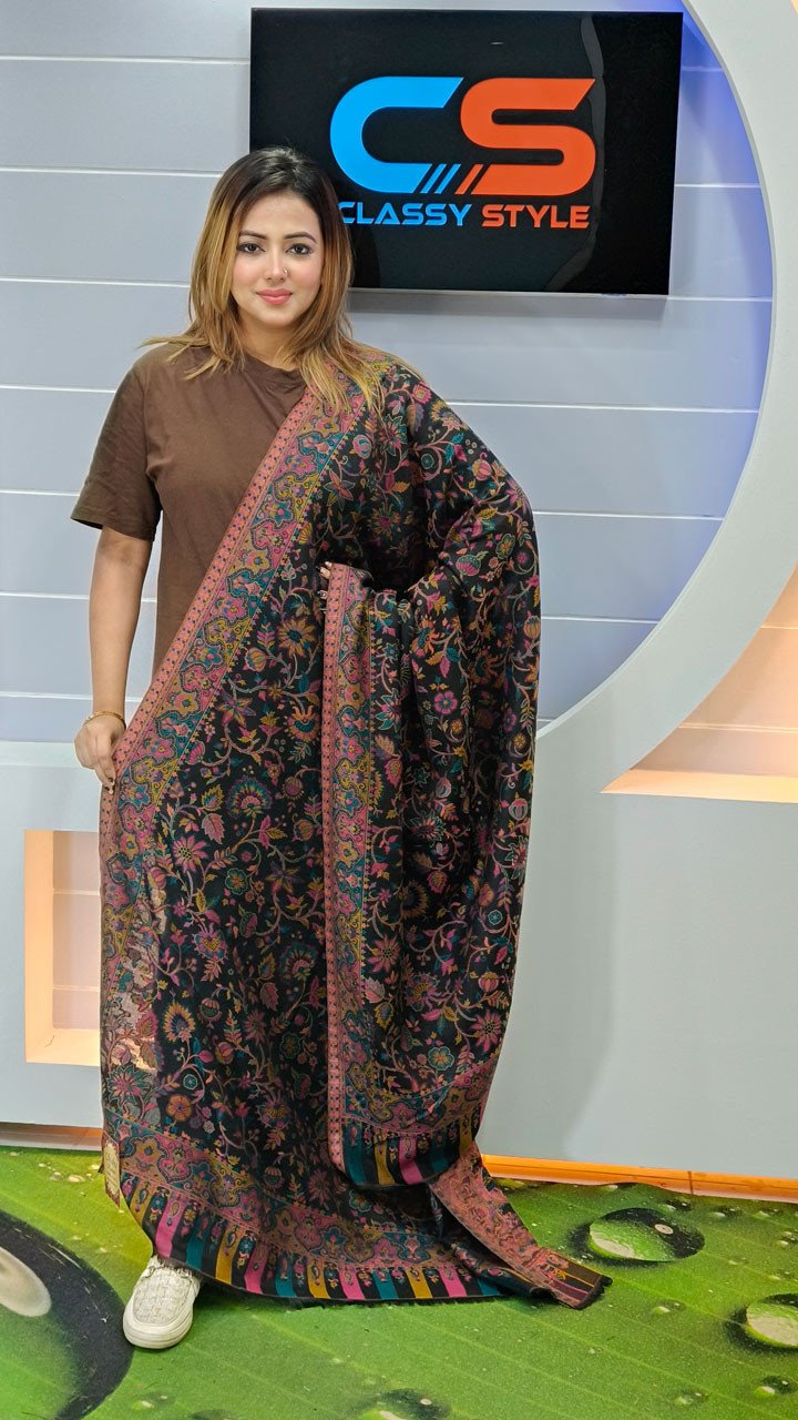Kanwal Toosh Kani Pashmina Shawl