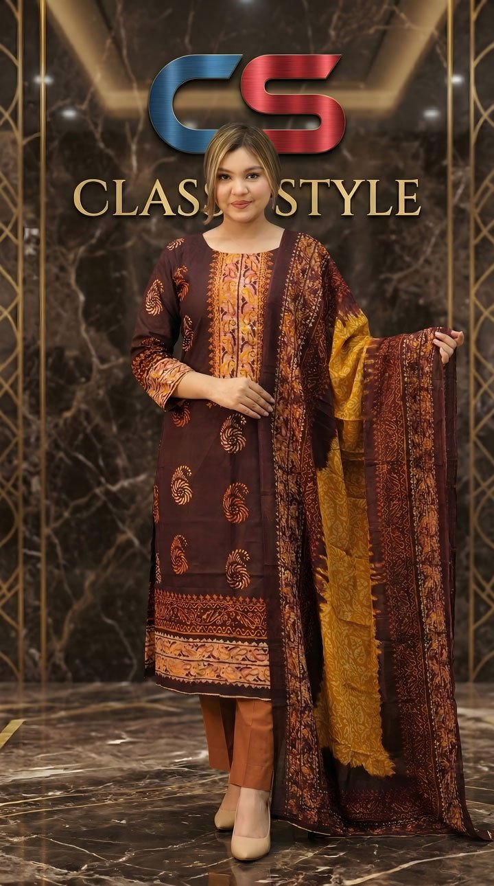 Jaipuri Komol Comfort Three Piece Set