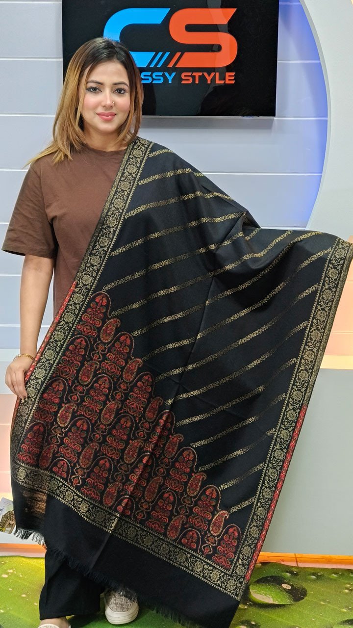 Kanwal Toosh Kani Pashmina Shawl