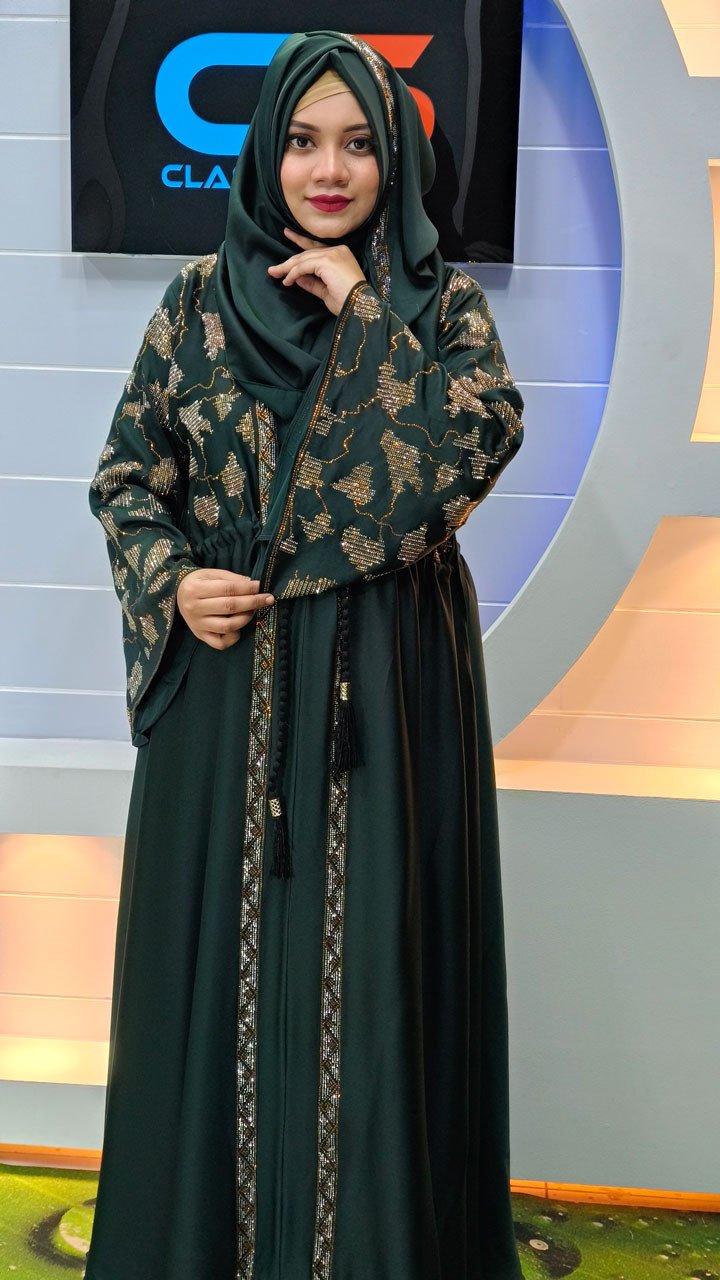 Eid Exclusive Gorgeous Irani party Borka 150 Ger
